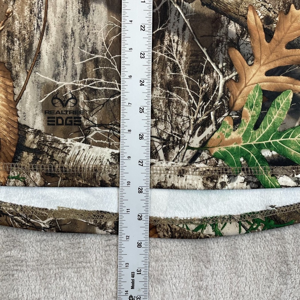 Realtree EDGE Scent Control Crew Top Men XL Camouflage Performance Thermal NWOT - Picture 7 of 7